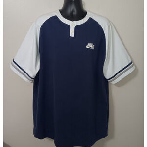 Nike Set It Off Revolution Men’s XL Basketball Henley Jersey Shirt Relax Fit